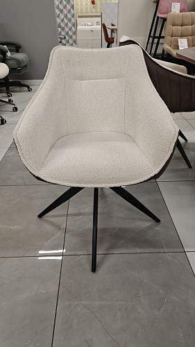 Стул на металлокаркасе Kansas gray / graphite gray / black из шоурума 4